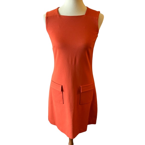 Doncaster Orange Knit Dress - Picture 1 of 4